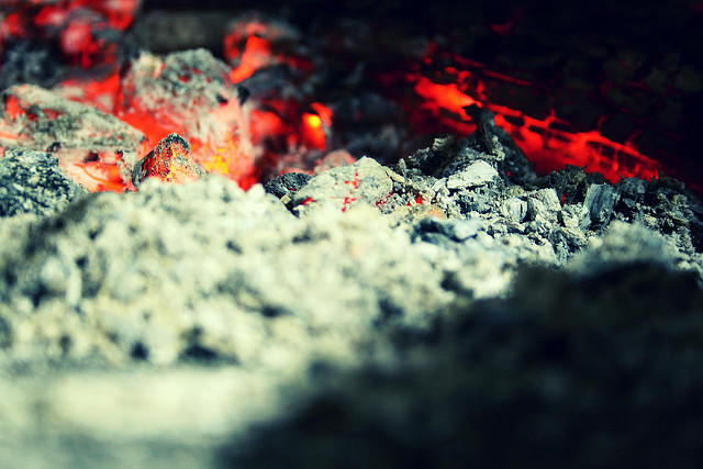 out of the ashes